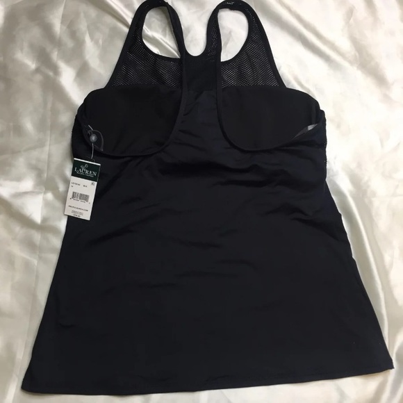 Lauren by Ralph Lauren Womens Mesh Tankini Top - Picture 6 of 8